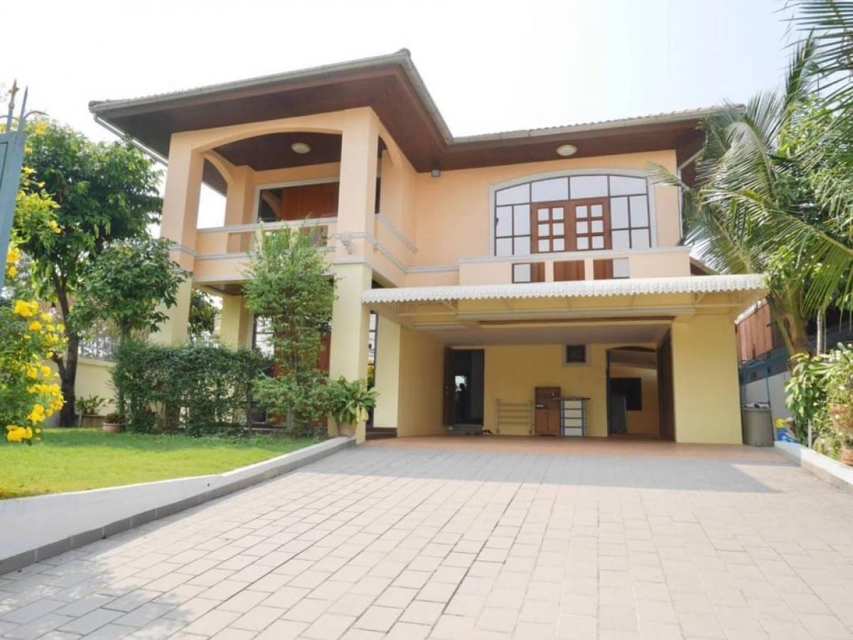 For SaleHousePathum Thani,Rangsit, Thammasat : 2-story detached house for sale, Baan Muang Ek Project 3, newly renovated, near Rangsit University, selling price 9 million baht.