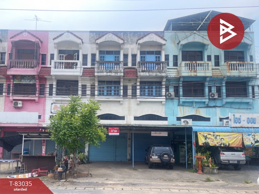 For SaleShophouseLampang : Commercial building for sale, 3 floors, area 24 sq m, Bo Haeo, Lampang.