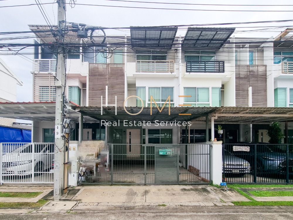 For SaleTownhousePattanakan, Srinakarin : Townhome, new house, Rama 9 - Srinakarin / 3 bedrooms (SALE WITH TENANT), Baan Mai Rama 9 - Srinakarin / Townhome 3 Bedrooms (SALE WITH TENANT) JANG116