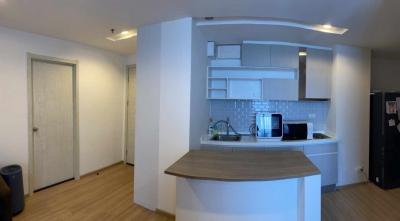 For SaleCondoOnnut, Udomsuk : Condo for sale Artemis Sukhumvit 77 (Top Floor), room area 77.74 square meters, 3 bedrooms, 2 bathrooms, very beautiful view.