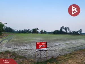 For SaleLandUthai Thani : Rice field land for sale, area 35 rai 2 ngan 33.0 square wah, Thung Pho Subdistrict, Uthai Thani, beautiful plot, mountain view.