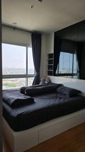 For SaleCondoSamut Prakan,Samrong : FOR SALE>> The President Sukhumvit - Samutprakan>> 29th floor, room size 33 sq m., with furniture + electrical appliances #LV-MO309