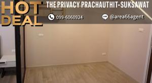 For SaleCondoRathburana, Suksawat : 🔥 For sale!! Condo The Privacy Pracha Uthit-Suksawat