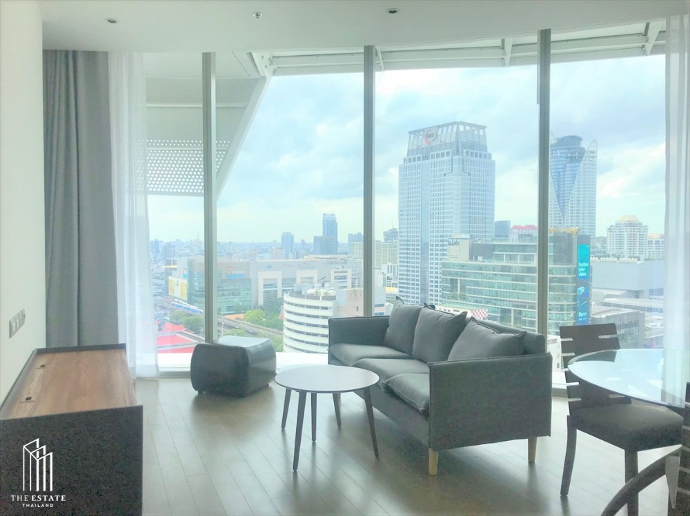 For SaleCondoWitthayu, Chidlom, Langsuan, Ploenchit : Condo for SALE With Tenant *Magnolias Ratchadamri Boulevard, high floor 20+, corner room, north direction, popular view @17.78 MB