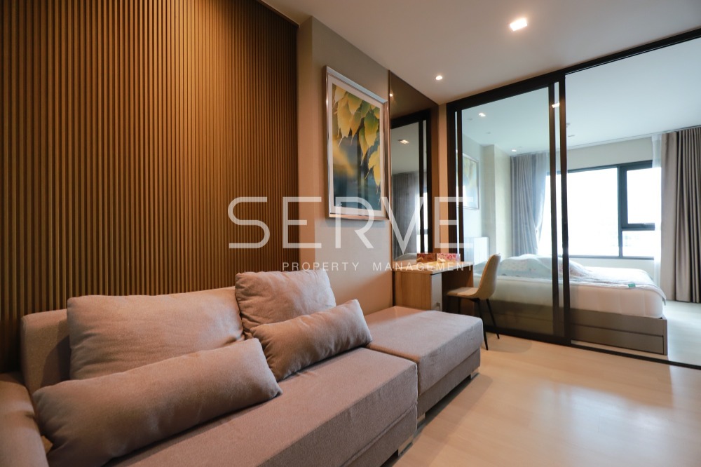 For RentCondoWitthayu, Chidlom, Langsuan, Ploenchit : 🔥Nice Room 1 Bed with Partition High Fl. 20+ Good Location Close to BTS Phloen Chit 600 m. / For Rent