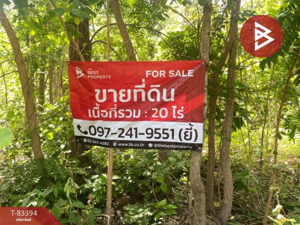 For SaleLandLampang : Land for sale, area 20 rai, Thoen, Lampang.