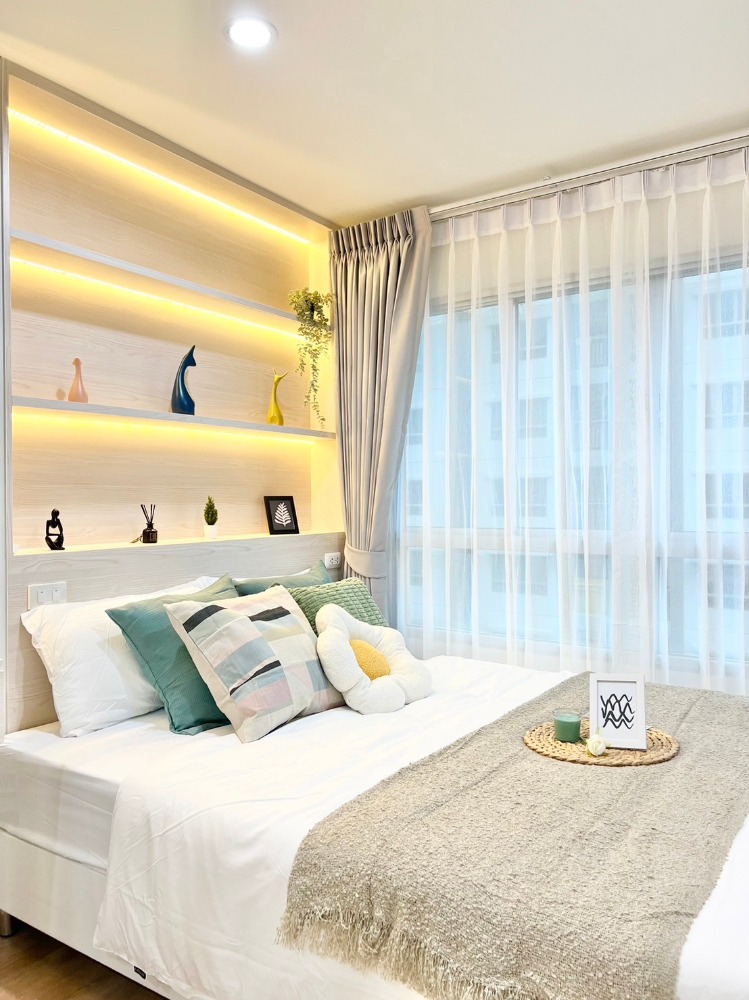 For SaleCondoBangna, Bearing, Lasalle : ⭐🏠LP-128 Condo for sale Lumpini Ville Mega City Bangna ✨️✨️ next to Bangna-Trad Road. A place for complete prosperity ✨⭐️