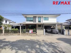 For SaleHouseNawamin, Ramindra : 2-story detached house for sale, Casa Ville Wongwaen-Chatuchot. Kanchanaphisek Parallel Road, Soi Wongsakorn 1, Chalongrat Expressway, Chatuchot Dan