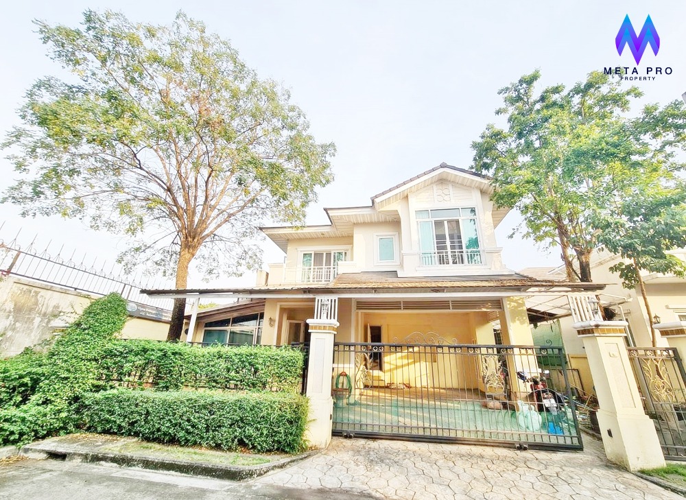 For SaleHouseLadkrabang, Suwannaphum Airport : **Cheapest in the project Corner detached house for sale, Perfect Masterpiece Rama 9 project (PERFECT MASTERPIECE RAMA 9)