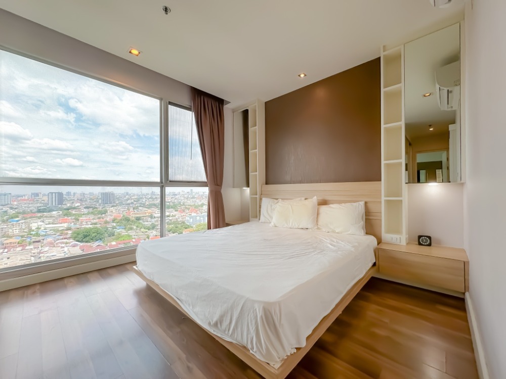 For SaleCondoThaphra, Talat Phlu, Wutthakat : S-RSTS101 Condo for sale, The Room Sathorn-Taksin, 21st floor, city view, 75.2 sq m., 2 bedrooms, 2 bathrooms, 6.29 million 064-959-8900