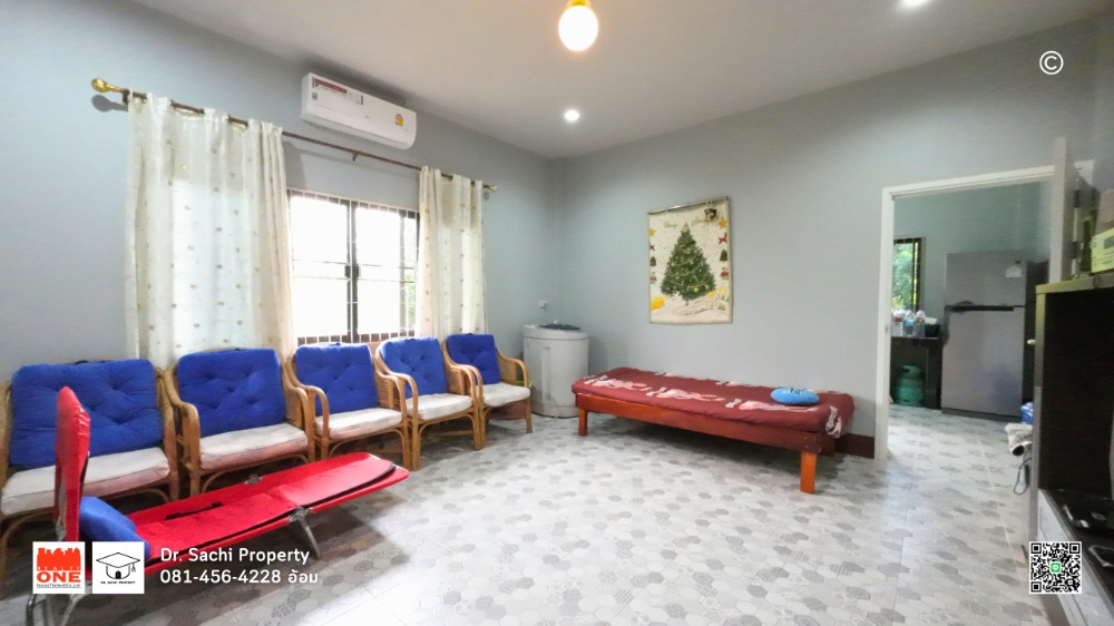 For SaleHouseChiang Rai : Garden house for sale, 242 sq w., 1-story house, 2 bedrooms, 2 bathrooms, with fruit orchard, Wiang Chai District, Chiang Rai Province.