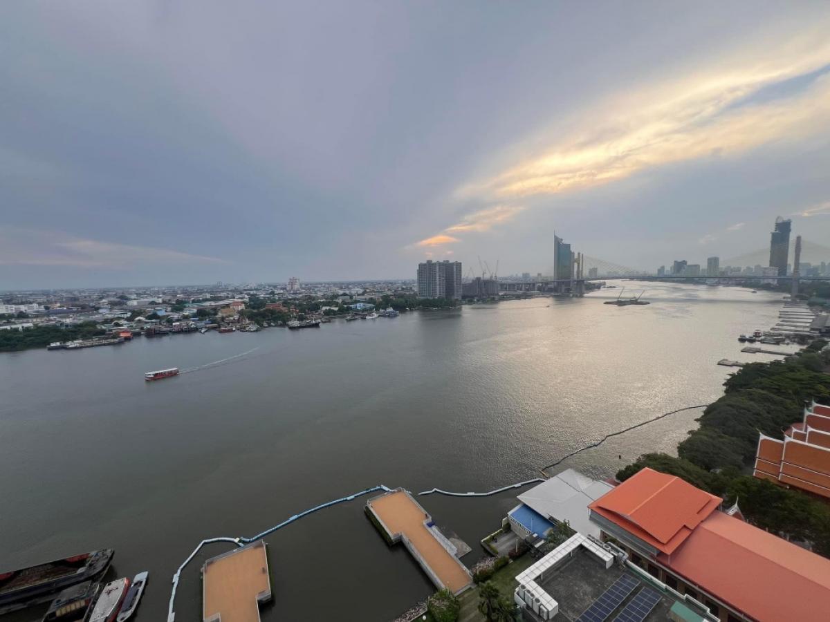 For SaleCondoRama3 (Riverside),Satupadit : Urgent sale🔥🔥: Lumpini condo by the river, area 104 sq m., 3 bedrooms, 2 bathrooms, with walk-in closet, room never rented out, Lumpini Park Rama 3-Riverside