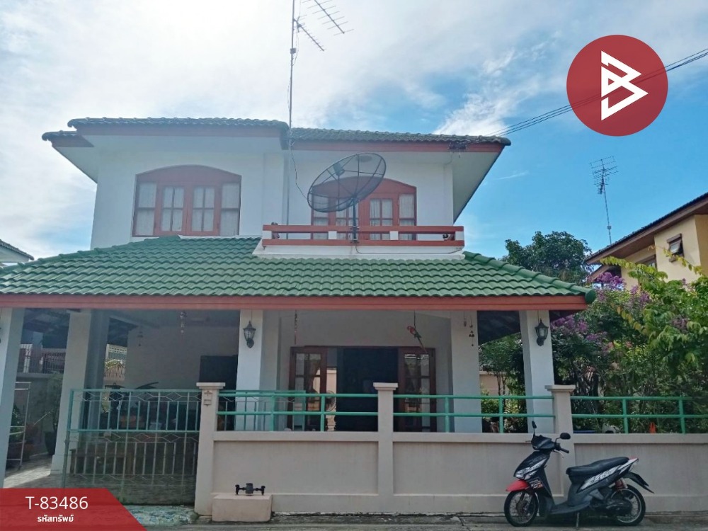 For SaleHousePattaya, Bangsaen, Chonburi : Single house for sale Classic Home Village 1, Sriracha, Chonburi