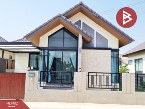 For SaleHousePattaya, Bangsaen, Chonburi : Single house for sale Saenmanee Nature Village, Phan Thong, Chonburi