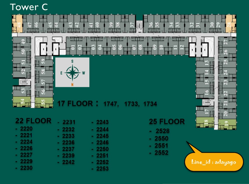 ขายดาวน์คอนโดบางนา แบริ่ง ลาซาล : ‼️Foreign Quota for SALE : Building C Regent Home Bangna 1.4X