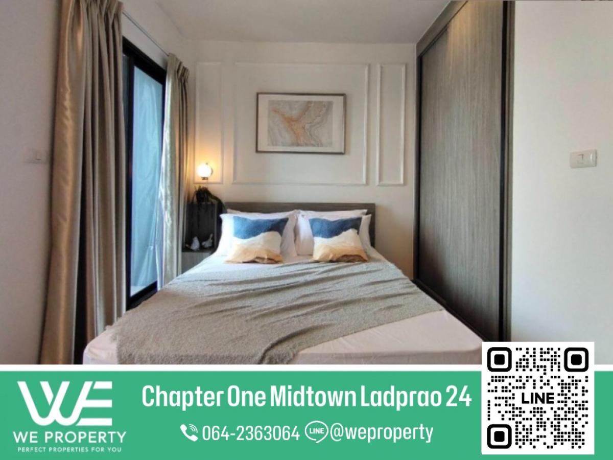 For SaleCondoLadprao, Central Ladprao : Beautiful room, very good price!!⭐Chapter One Midtown Lat Phrao 24