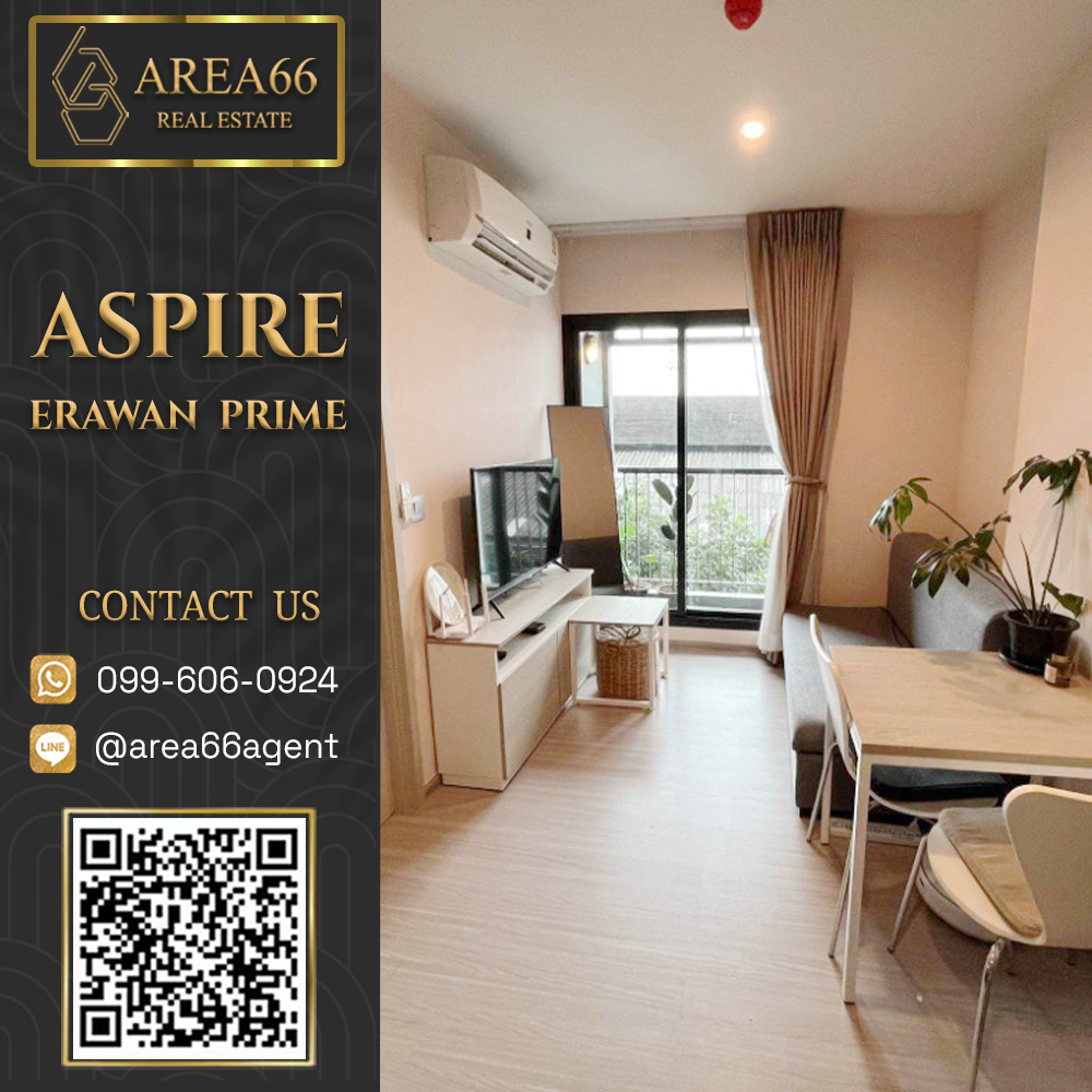 For SaleCondoSamut Prakan,Samrong : 🔥 For sale!! Aspire Erawan Prime Condo