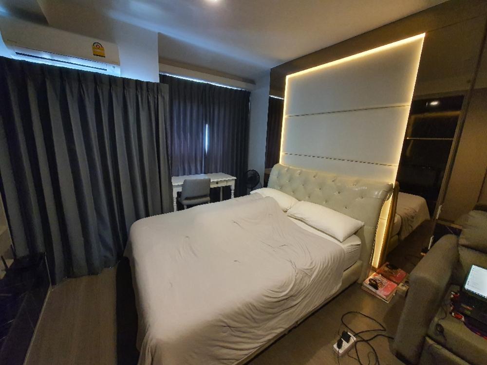 For SaleCondoOnnut, Udomsuk : (Owner post) Condo for sale, Ideo Sukhumvit 93, Near BTS Bang Chak, studio room, size 25.62, Building A, 19th floor, price only 3.59 including express transfer fee 