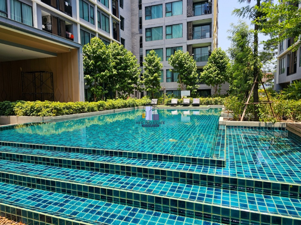 For SaleCondoKhon Kaen : Serenity Condo for sale Behind Khon Kaen University, 39.9 square meters, very new condition, including all furniture.