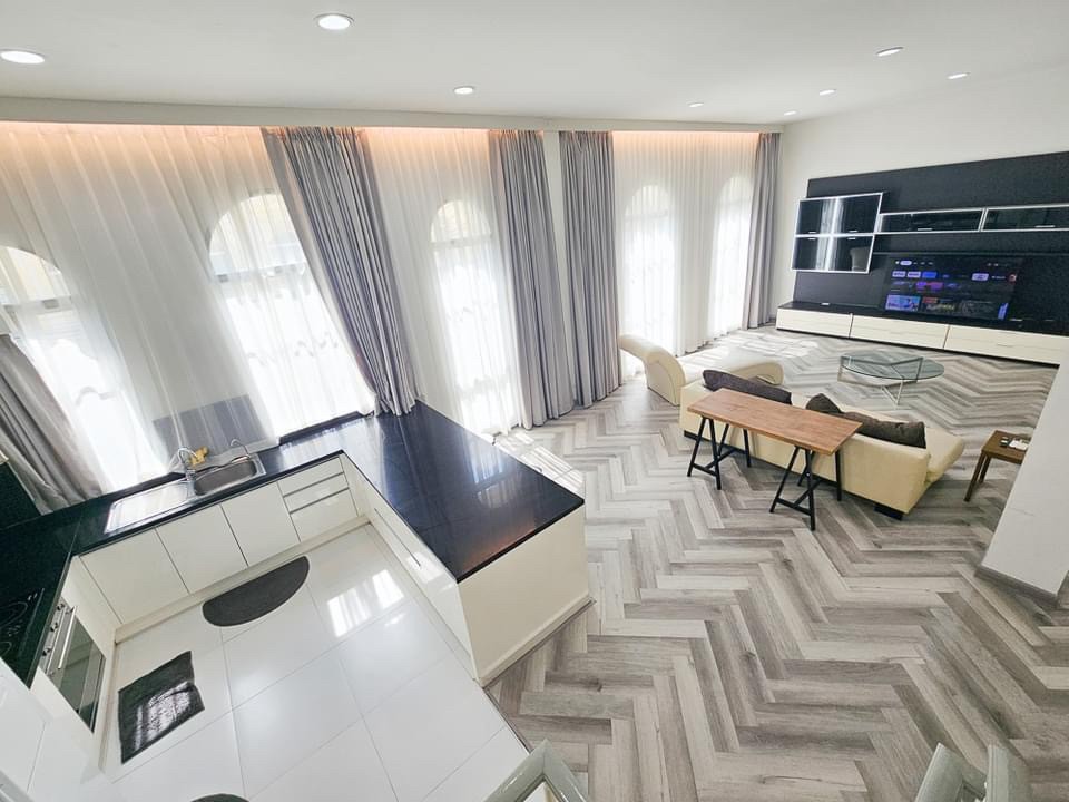 For RentTownhouseRama3 (Riverside),Satupadit : 🔥🔥#House newly decorated throughout Baan Klang Krung Grand Vienna Rama 3 ✨Convenient transportation, near Sathorn, Silom 🟠PT2404-196