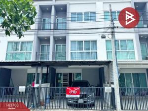 For SaleTownhouseSamut Prakan,Samrong : Townhome for sale, Lumpini Townville Village, Srinakarin-Bearing, Samut Prakan.