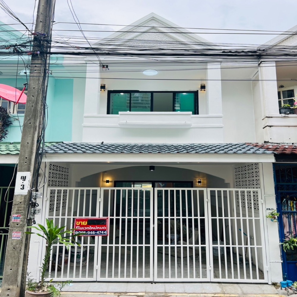 For SaleTownhouseRama5, Ratchapruek, Bangkruai : Townhouse for sale, Suan Non Village 1, investor price, near Ratchaphruek main road.