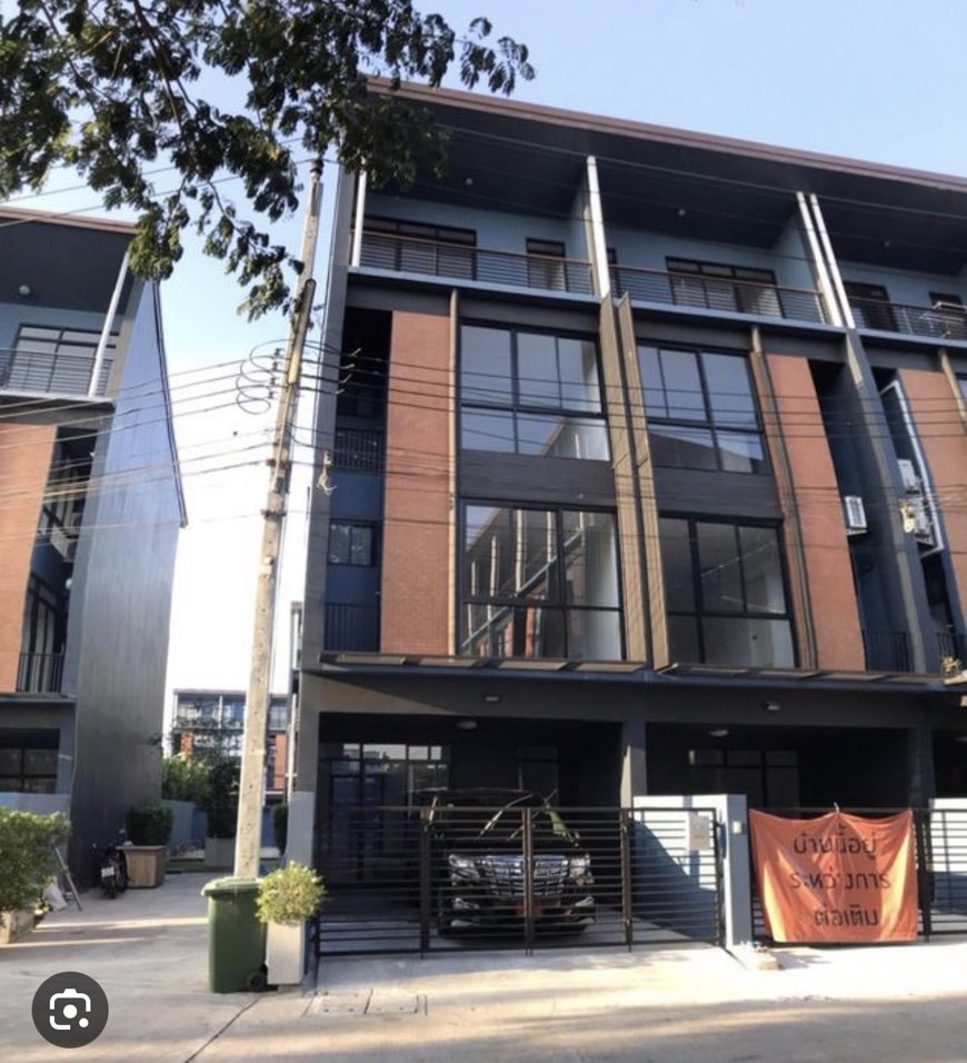 For RentTownhouseChaengwatana, Muangthong : Townhome for rent, behind the corner, 3.5 floors, HAUS35, Chaengwattana 35, near the expressway, 5 minutes