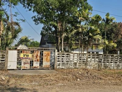 For SaleLandNakhon Nayok : Land for sale, has 1 one-story house, has a pond, land size 4 rai 0 ngan 56 sq m.