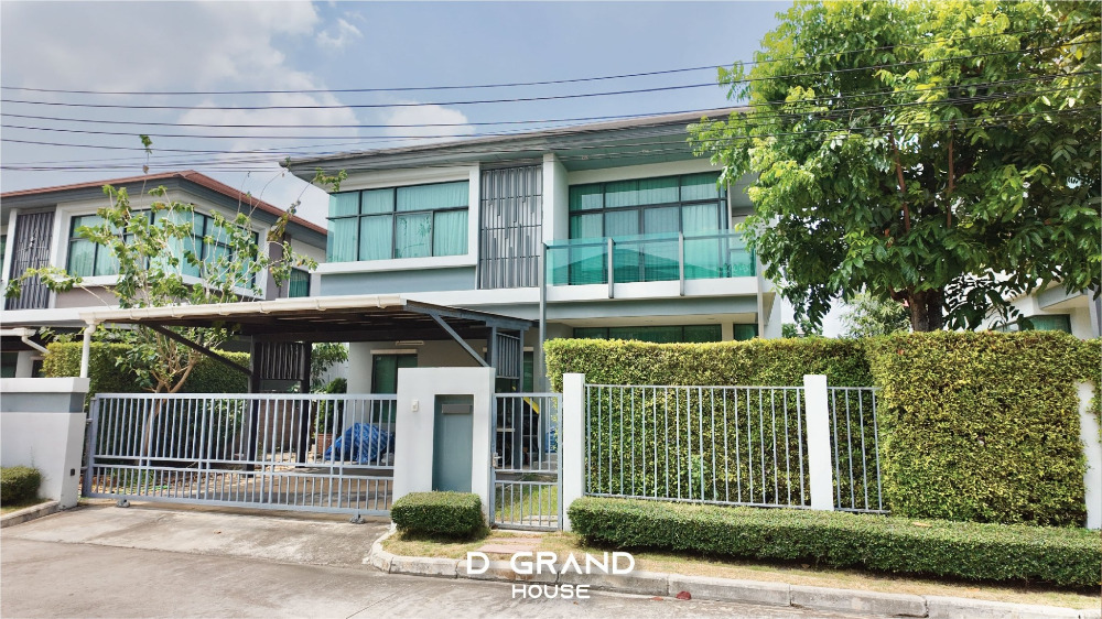 For SaleHouseChaengwatana, Muangthong : For sale: Second-hand detached house, ready to move in, Setthasiri Chaengwattana-Prachachuen project, beautiful condition, well maintained