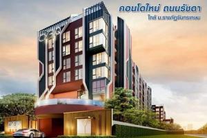 For SaleCondoRatchadapisek, Huaikwang, Suttisan : 🔥Free transfer🔥New project, first hand, many floors, many sizes to choose from, Condo Cybiq Ratchada 32 CYBIQ Ratchada 32