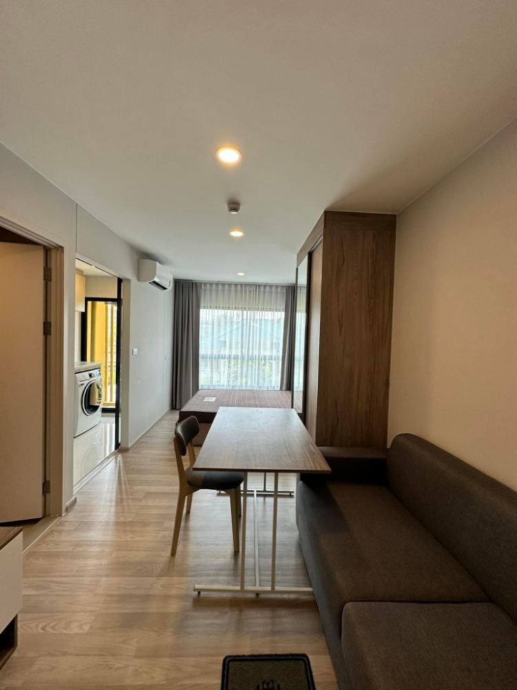 For RentCondoOnnut, Udomsuk : For rent: Plum Condo Sukhumvit 97.1, 4th floor, beautiful room, ready to move in🔆🌈🎉