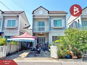 For SaleTownhouseSamut Prakan,Samrong : Semi-detached house for sale, The Village Bangna, KM.8, Samut Prakan.