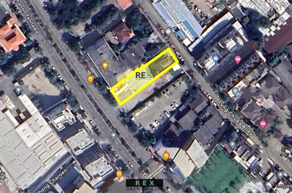 For SaleLandRama3 (Riverside),Satupadit : Land for sale, next to Yannawa Road, Rama 3, Sathu Pradit, 195 sq m., 400,000/sq m.