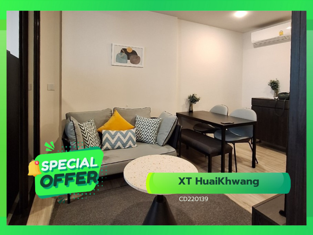 For SaleCondoRatchadapisek, Huaikwang, Suttisan : XT HUAIKHWANG, located only 75 Metres from MRT Huai Khwang