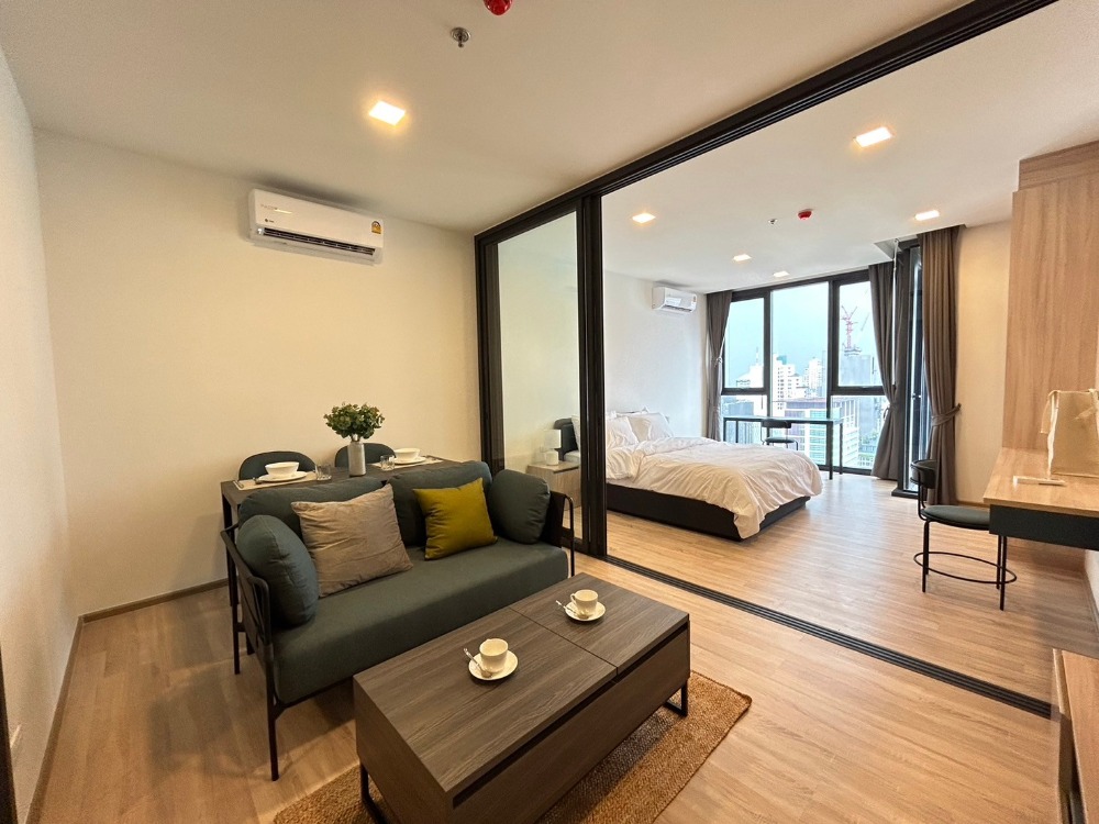 For RentCondoRatchathewi,Phayathai : 📌XT Phayathai new room ready for rent. 🛌1 bedroom/1 bathroom 🏢28th floor 🛋️size 42.02