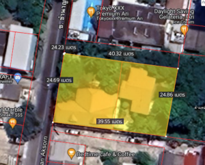 For SaleLandRatchathewi,Phayathai : Beautiful land for sale with buildings, area 229 sq w., potential location, Phahonyothin Soi 9, land size this size is very hard to find, near Ari, Pradipat, Phaya Thai.