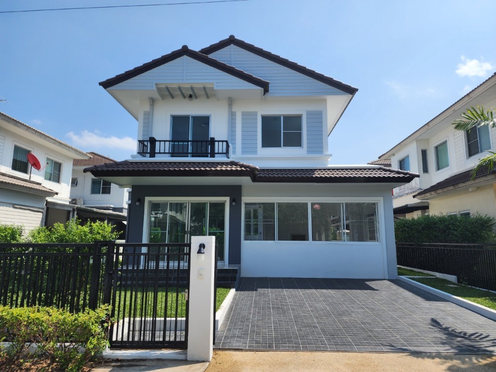 For SaleHouseRama5, Ratchapruek, Bangkruai : House for Sale Mantana Pinklao - Rama 5 Near Central Westville