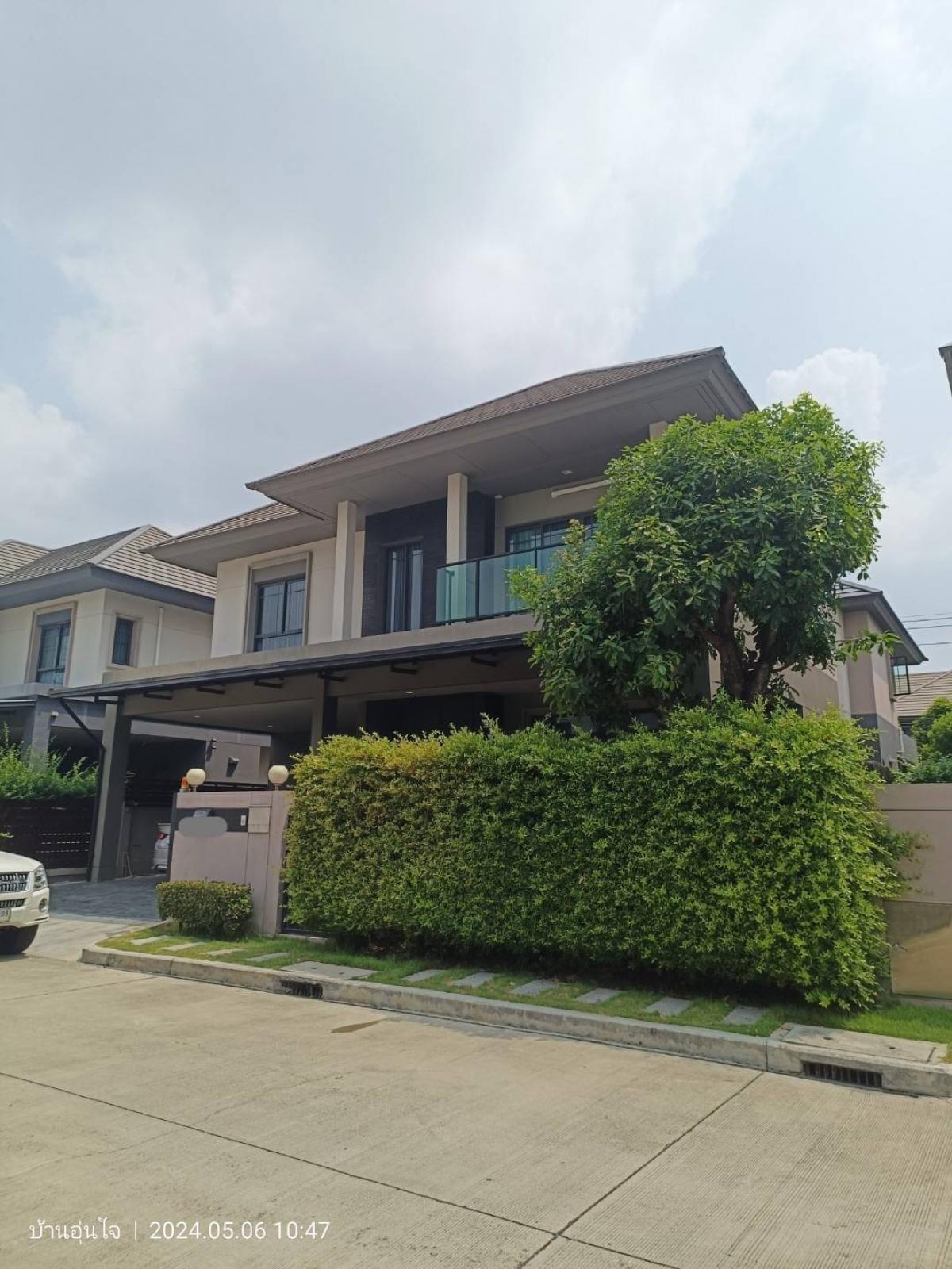 For SaleHouseRama5, Ratchapruek, Bangkruai : For sale: Single house, Bangkok Boulevard project, Sathorn-Pinklao 2