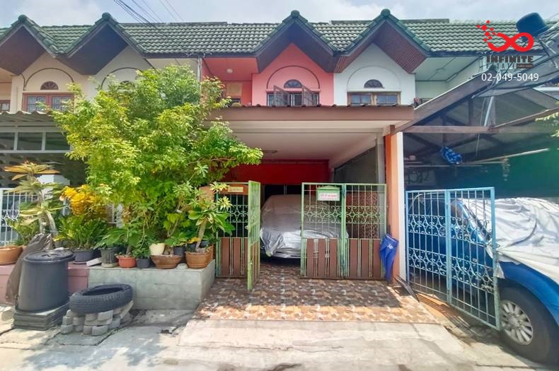 For SaleTownhouseNawamin, Ramindra : Townhouse for sale, 2 floors, 18 square meters, Arun Niwet Village, Phahonyothin Road, Soi Phahonyothin 54/1.