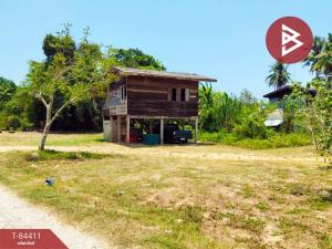 For SaleLandChumphon : Land for sale with buildings, area 1 rai 1 ngan 41.7 square wah, Wang Phai, Chumphon.