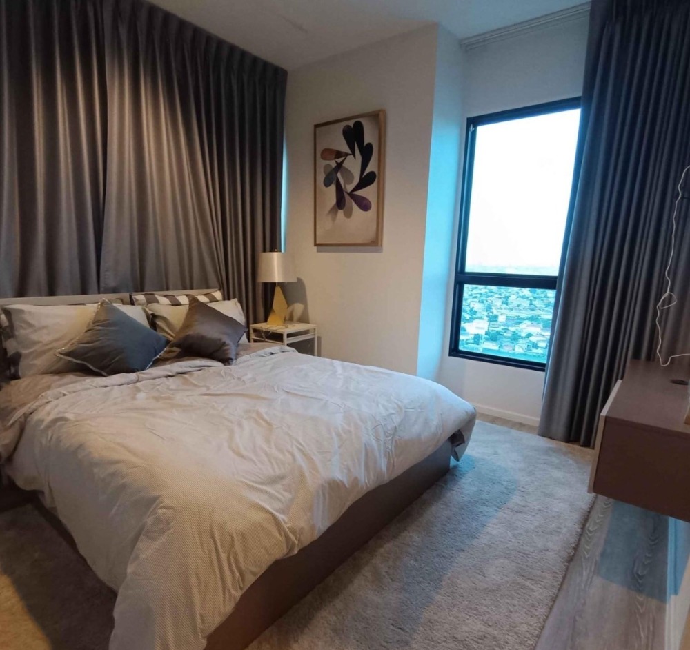 For RentCondoSamut Prakan,Samrong : KSVO102 Condo for rent, Knightsbridge Sky River Ocean, 21st floor, city view, 62 sq m, 2 bedrooms, 2 bathrooms, 17,500 baht, 064-878-5283