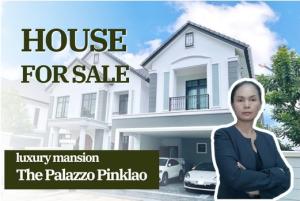 For SaleHousePinklao, Charansanitwong : For sale: 2-storey luxury detached house, luxury mansion, The Palazzo Pinklao Village, Borommaratchachonnani Rd., Sala Thammasop Subdistrict. Thawi Watthana District, Bangkok