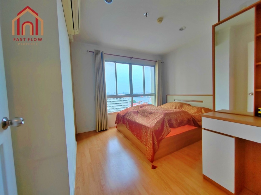 For SaleCondoRattanathibet, Sanambinna : Condo for sale, corner room, 10th floor, Building A, unblocked view, swimming pool side. Chao Phraya River view Decorated and ready to move in, 1 bedroom, 1 living room, fully furnished, Lumpini Ville Pibulsongkram-Riverview LPN, Pibulsongkram Rd.