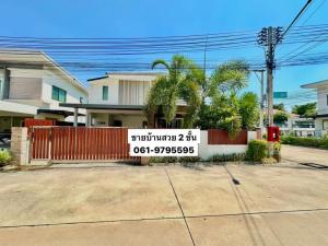 For SaleHouseSriracha Laem Chabang Ban Bueng : Single house for sale With swimming pool, Life Valley Sukhumvit-Khao Nam Sap