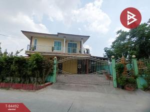 For SaleHousePattaya, Bangsaen, Chonburi : 2-story detached house for sale, area 70 square meters, Phan Thong, Chonburi.