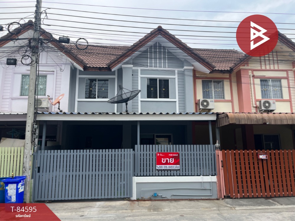 For SaleTownhouseSamut Prakan,Samrong : Townhouse for sale Pruksa Village 28, Bang Pu-Phraeksa Industrial Estate, Samut Prakan, ready to move in.