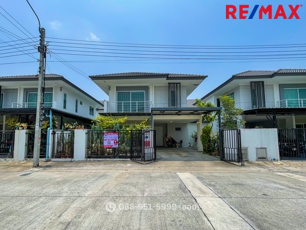 For SaleHouseMin Buri, Romklao : House for sale, Pruksa 118, along Wari-Minburi (Khu Khwa), Baan Suan Romruen. Single house style Selling below the purchase price!