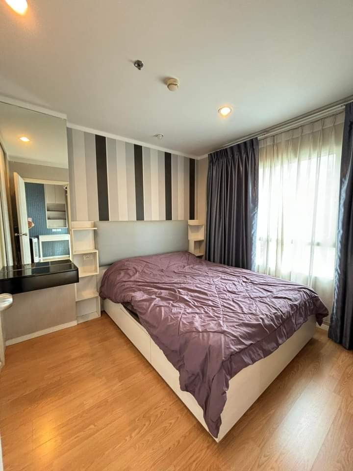 For RentCondoPattanakan, Srinakarin : LPNSH303 Condo for rent, Lumpini Place Srinakarin Hua Mak, Floor 12A, Building A, city view, 32.5 sq m., 1 bedroom, 1 bathroom, 14,000 baht. 064-878-5283