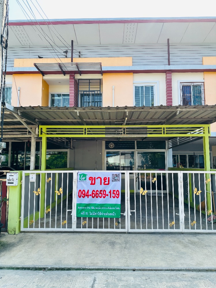 For SaleHouseNakhon Pathom : Urgent sale!! Townhome near the Royal Police Cadet Academy, Sam Phran, Nakhon Pathom, quiet, good location, good price.