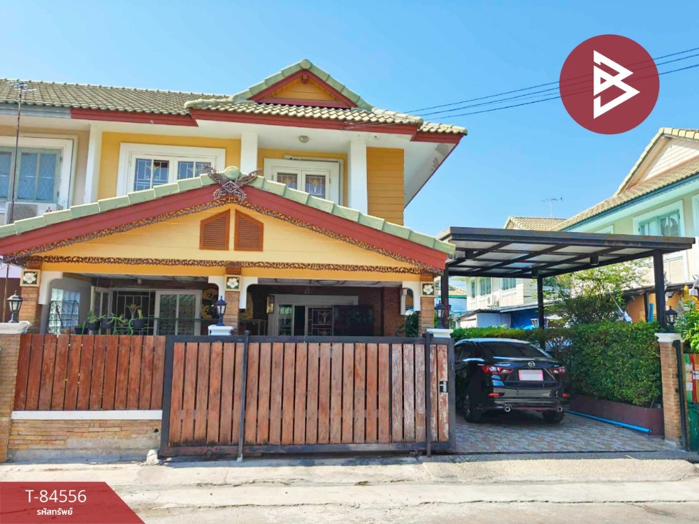 For SaleTownhouseSamut Prakan,Samrong : Townhouse for sale Pruksa Village 15, Bang Phli-Tamru, Samut Prakan